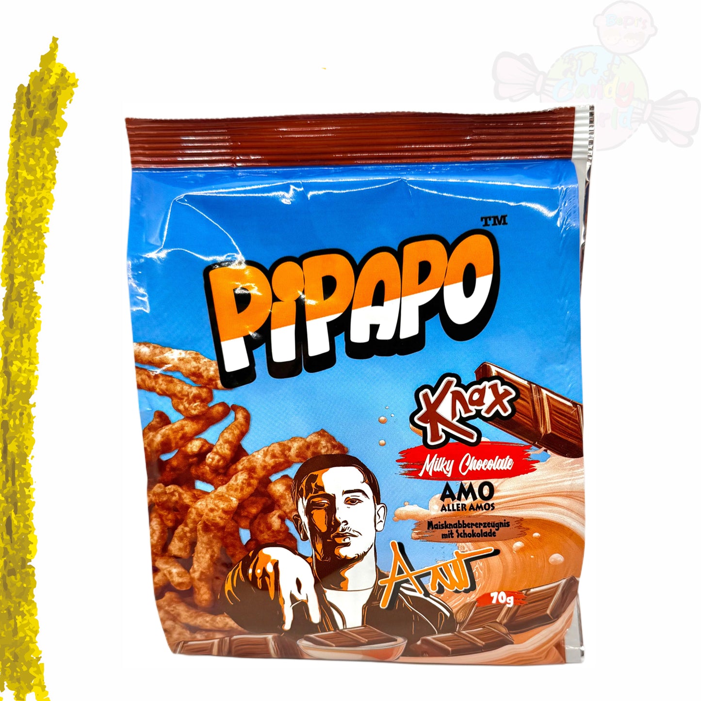 PiPaPo Knax Flama Milky Chocolate 70g