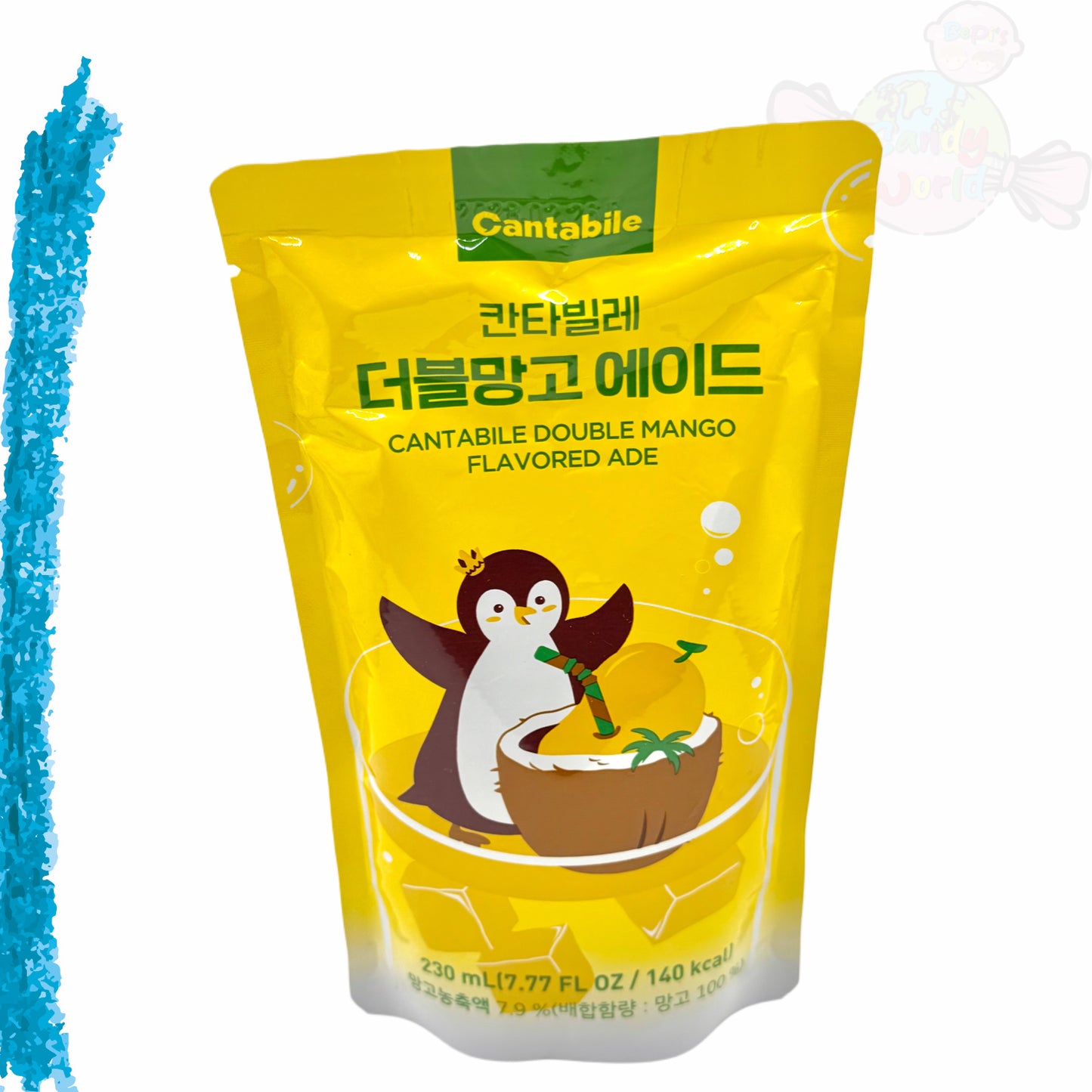 Cantabile Mango Ade Beutelgetränk 230ml - Pouch Drink