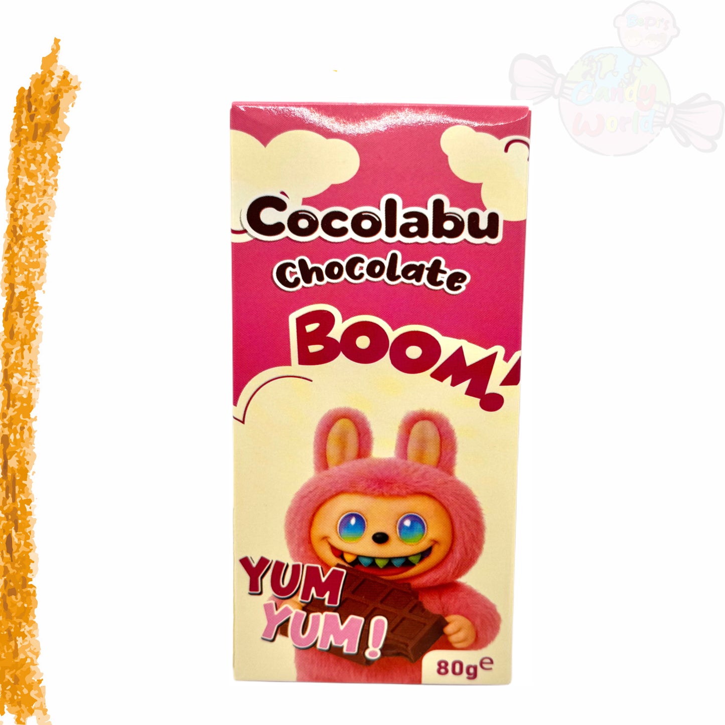 Cocolabu Chocolate Pink 80g Labubu Schokolade