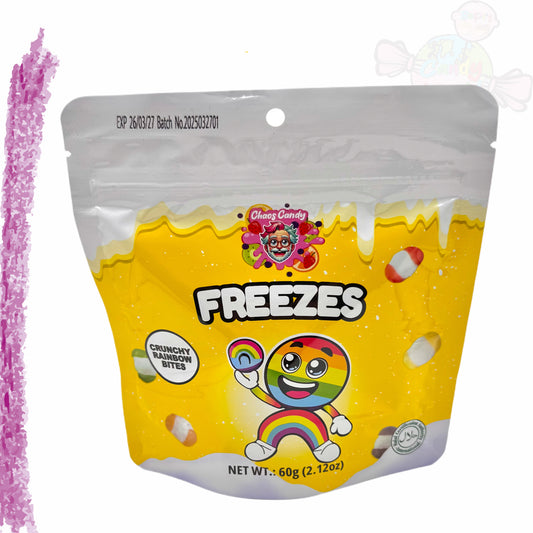 Chaos Candy Freezes Crunchy Rainbow Bites  60g