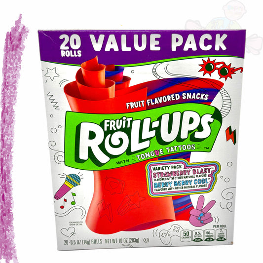 Fruit Roll Ups Strawberry / Berry Big Pack 283g