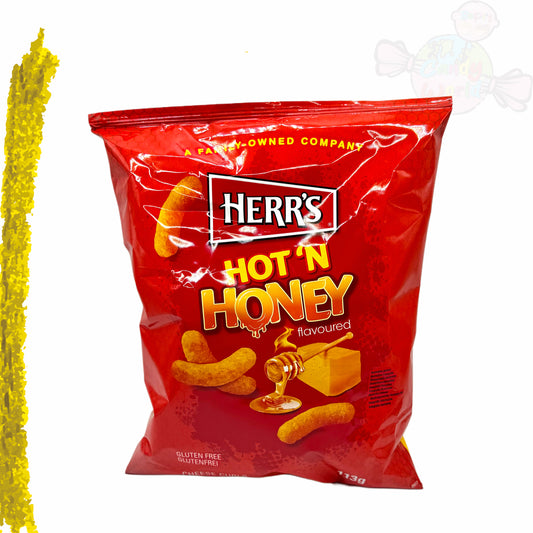 Herr's Hot n Honey Cheese Curls 113g