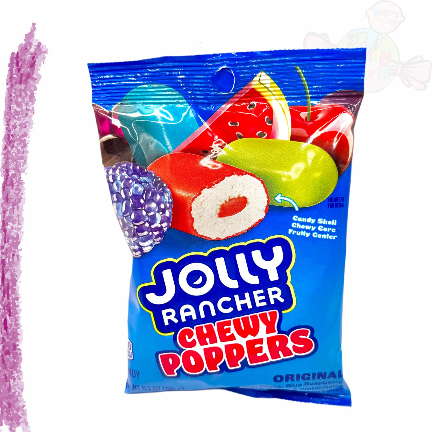 Jolly Rancher Chewy Poppers 175g
