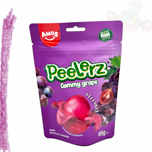 Amos Peelerz Gummy Grape 65g