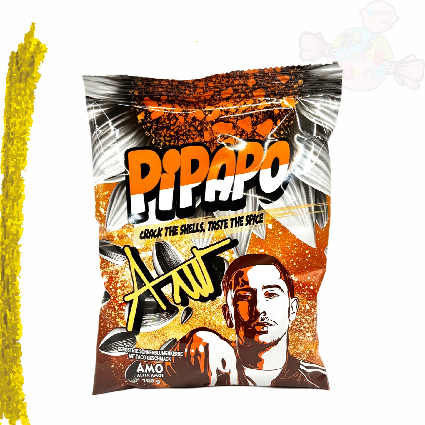 PIPAPO - Taco -  AMO Sonnenblumenkerne 100g