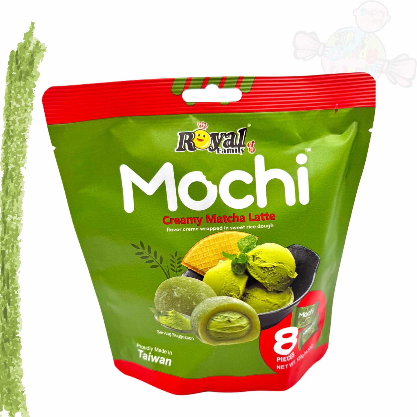 Royal Family Mochi Creamy Matcha Latte 120g