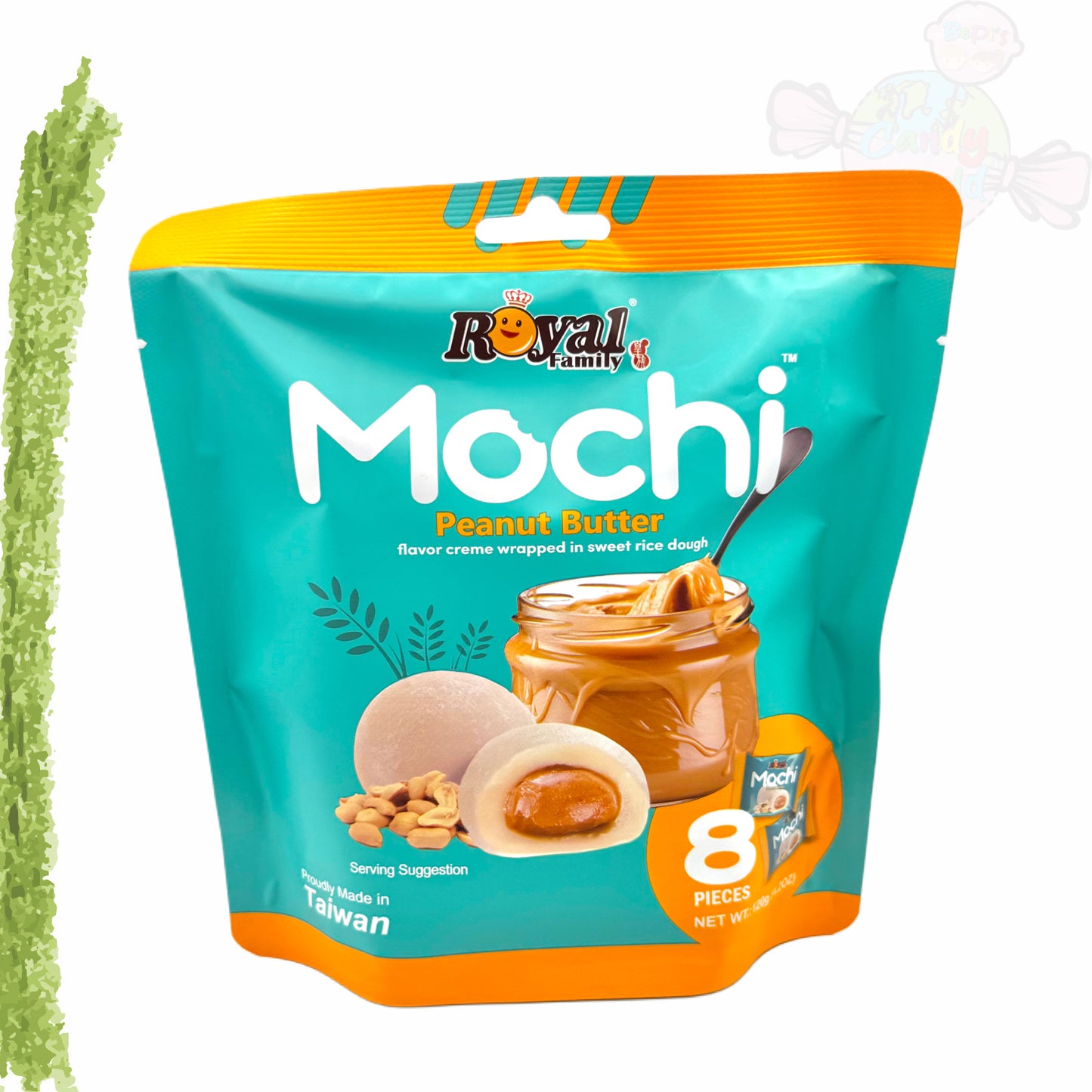 Royal Family Mochi Peanut Butter 120g