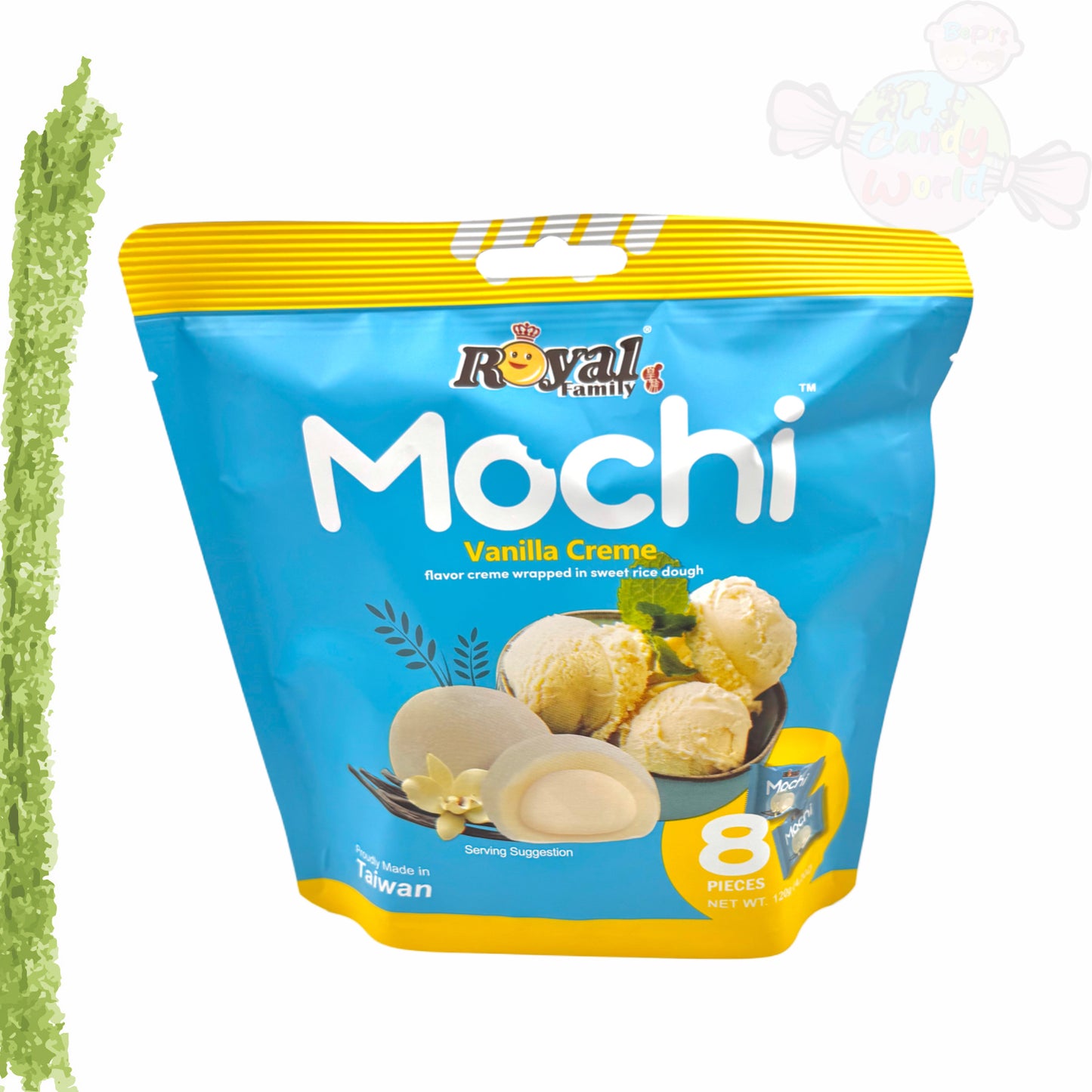 Royal Family Mochi Vanilla Creme 120g
