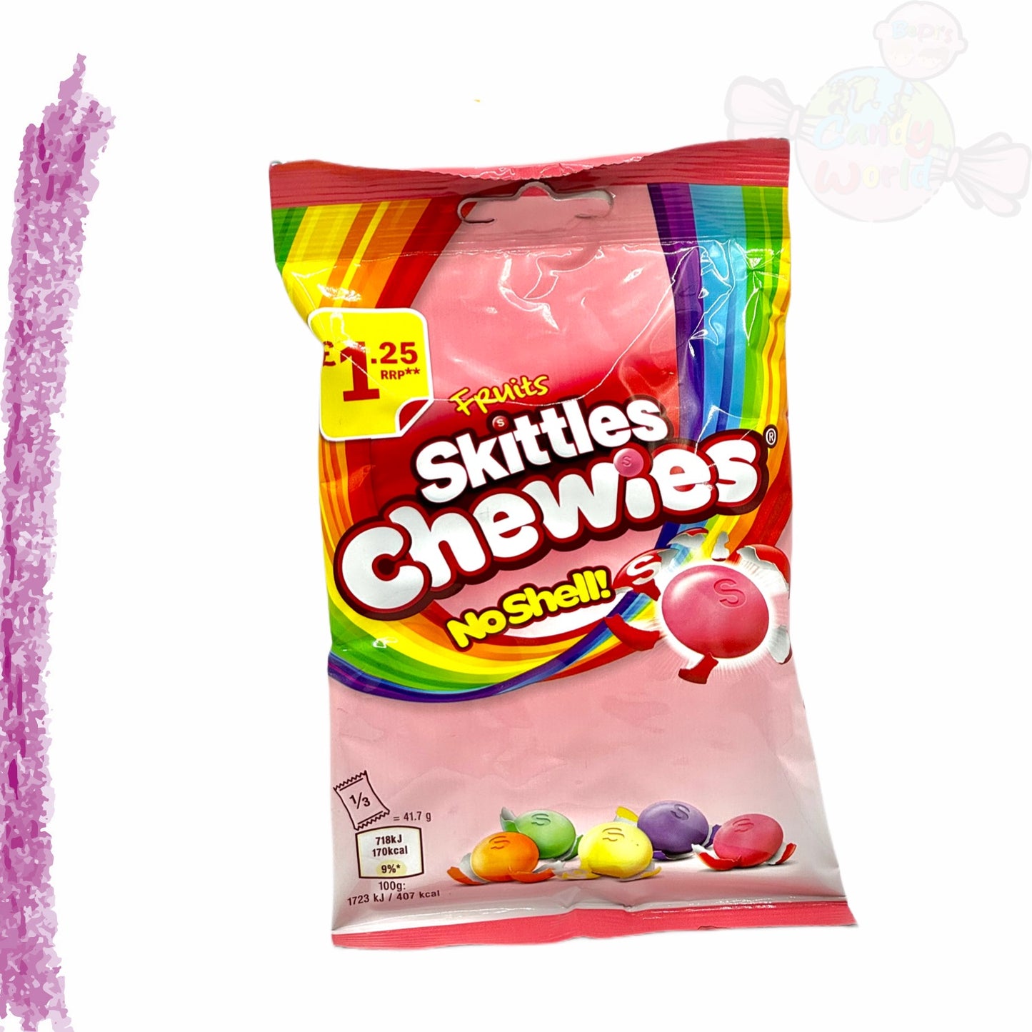 Skittles Fruits Chewies 125g