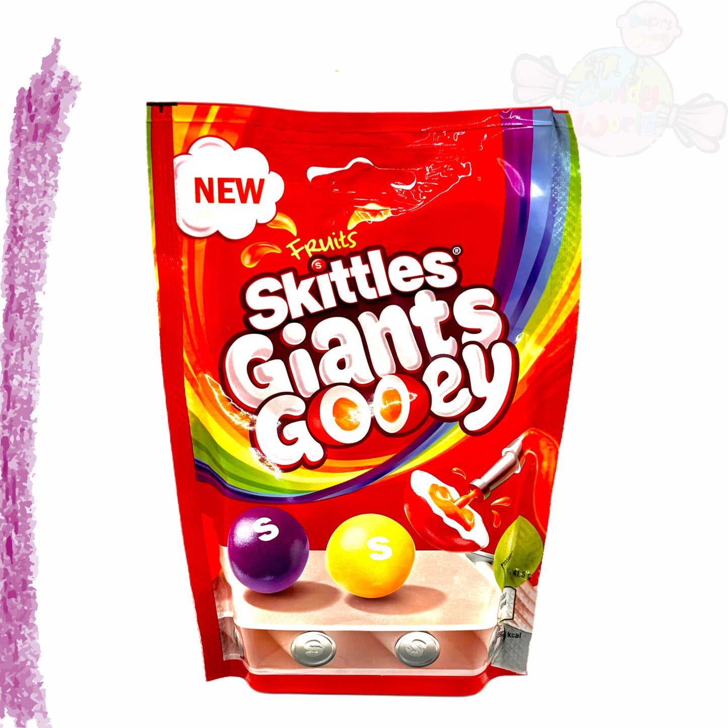 Skittles Fruit Giants Gooey
