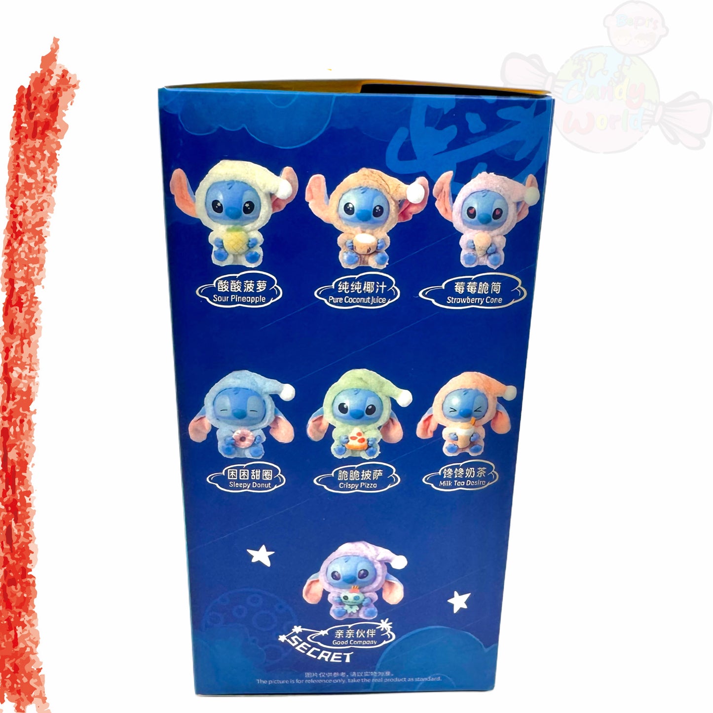 Stitch Labubu Plüsch Mystery