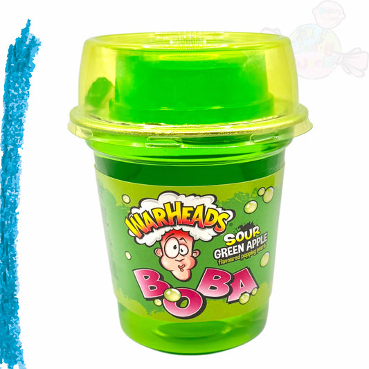 Warheads Boba Sour Green Apple 400ml