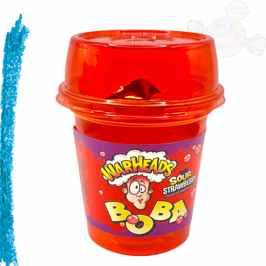 Warheads Boba Sour Strawberry 400ml