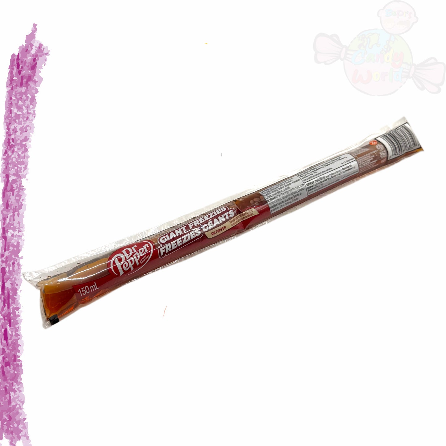 Dr Pepper Giant Freeze Pops 2 x 150ml