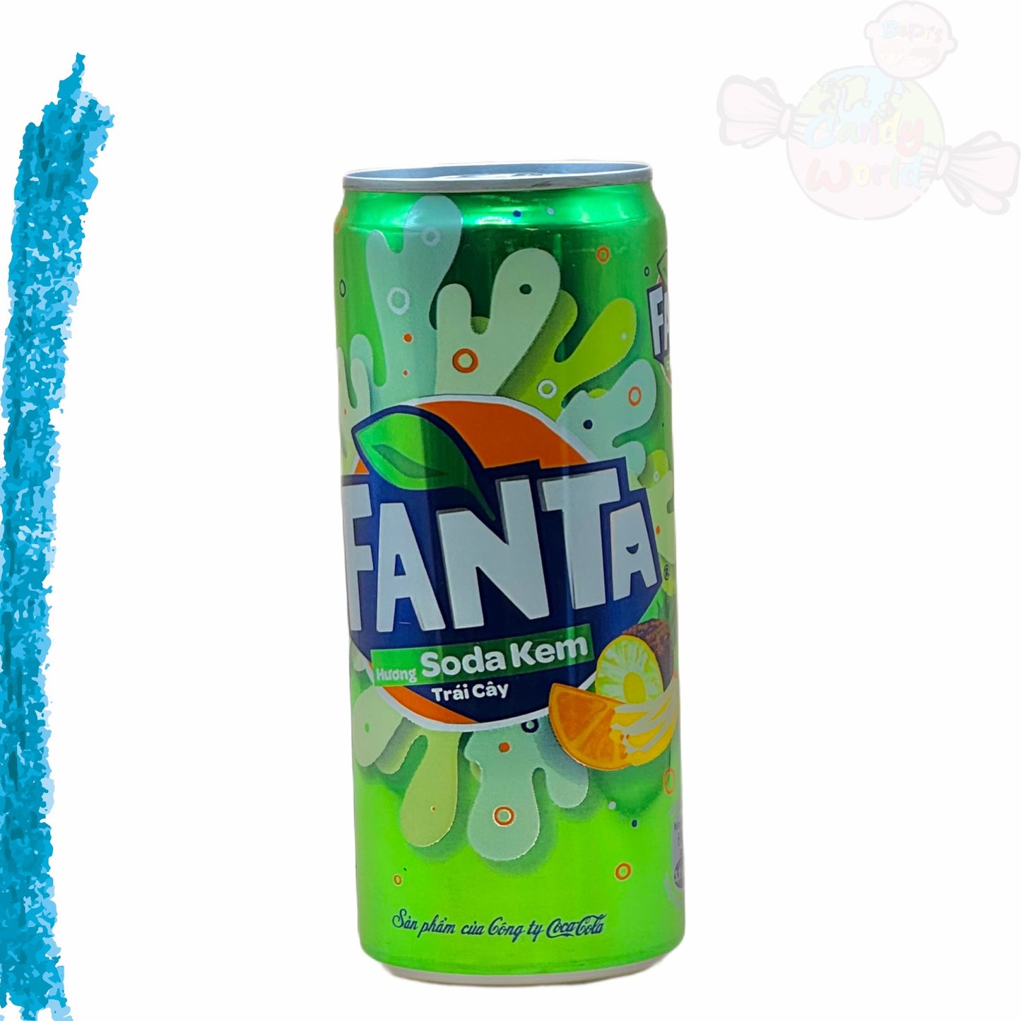 Fanta Soda Kem Trai Cay 320ml