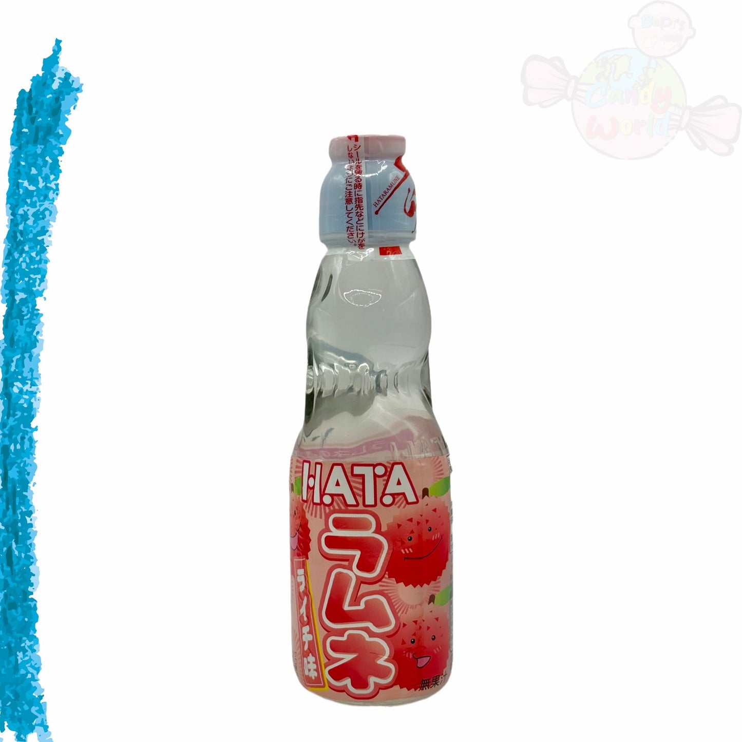 Hatakosen Ramune Lychee 200ml