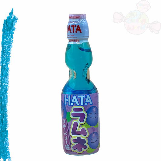 Hatakosen Ramune Blueberry 200ml