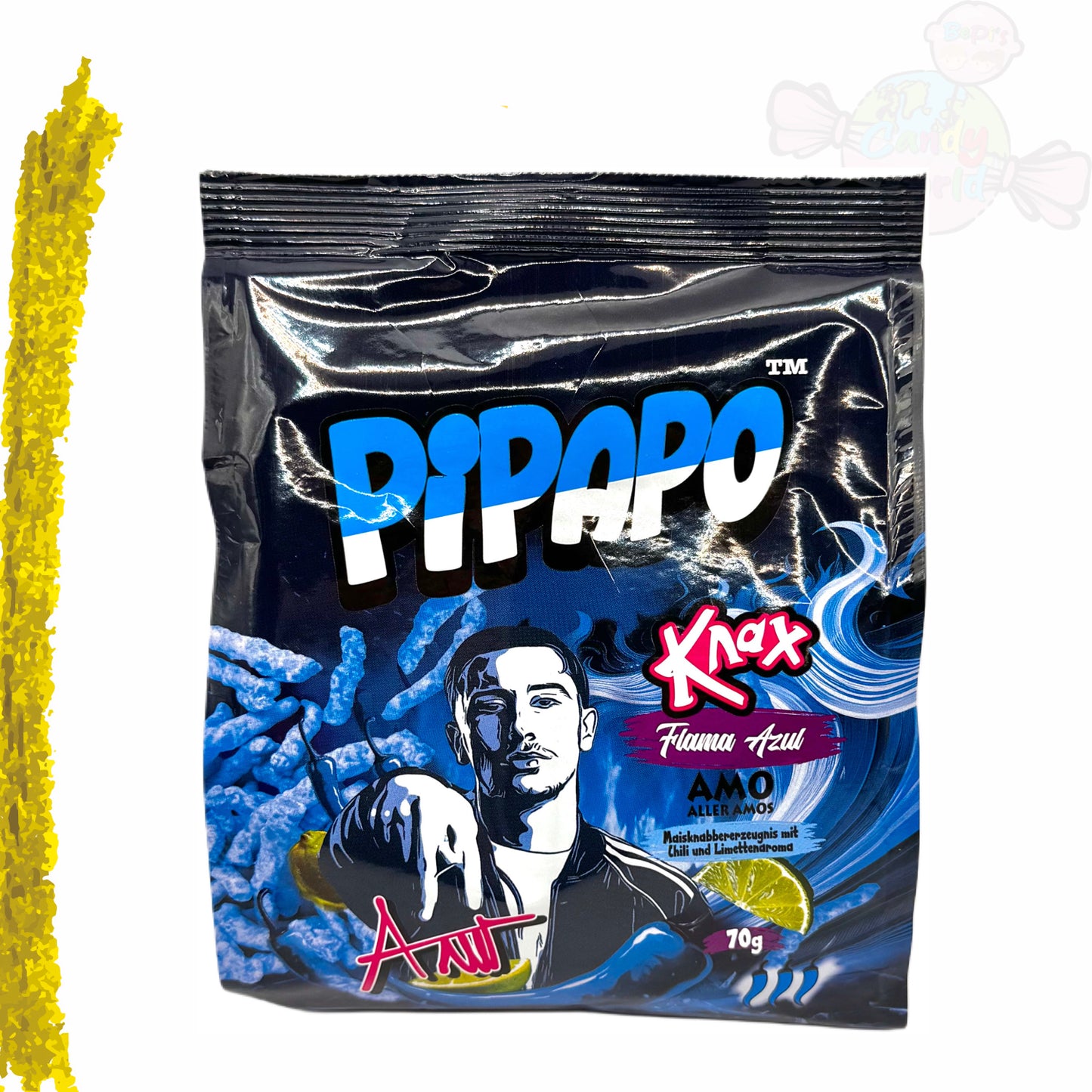 PiPaPo Knax Flama Azul 70g