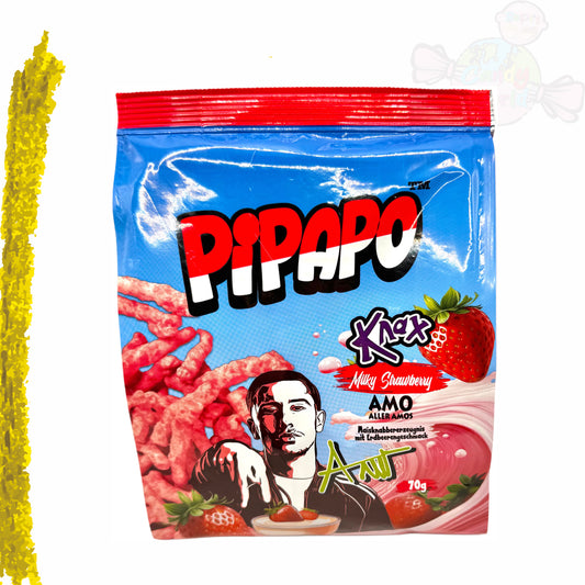 PiPaPo Knax Flama Milky Strawberry 70g