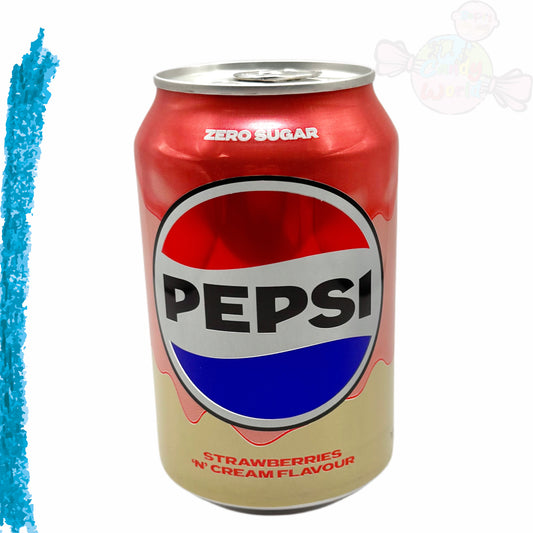 Pepsi Strawberry & Cream Zero Sugar 330ml