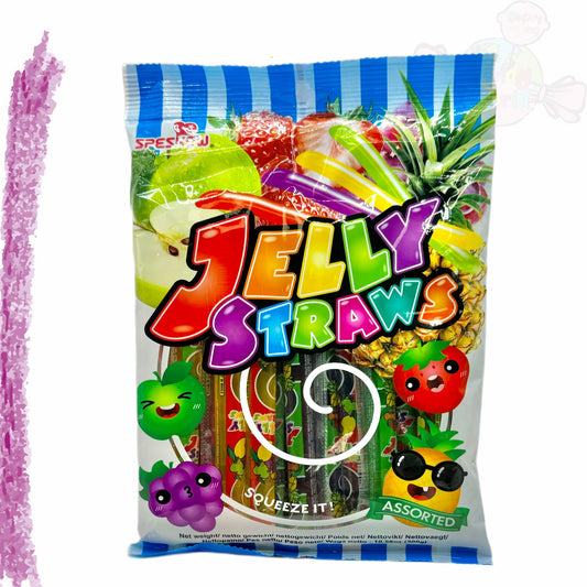 Jelly Straws Assorted