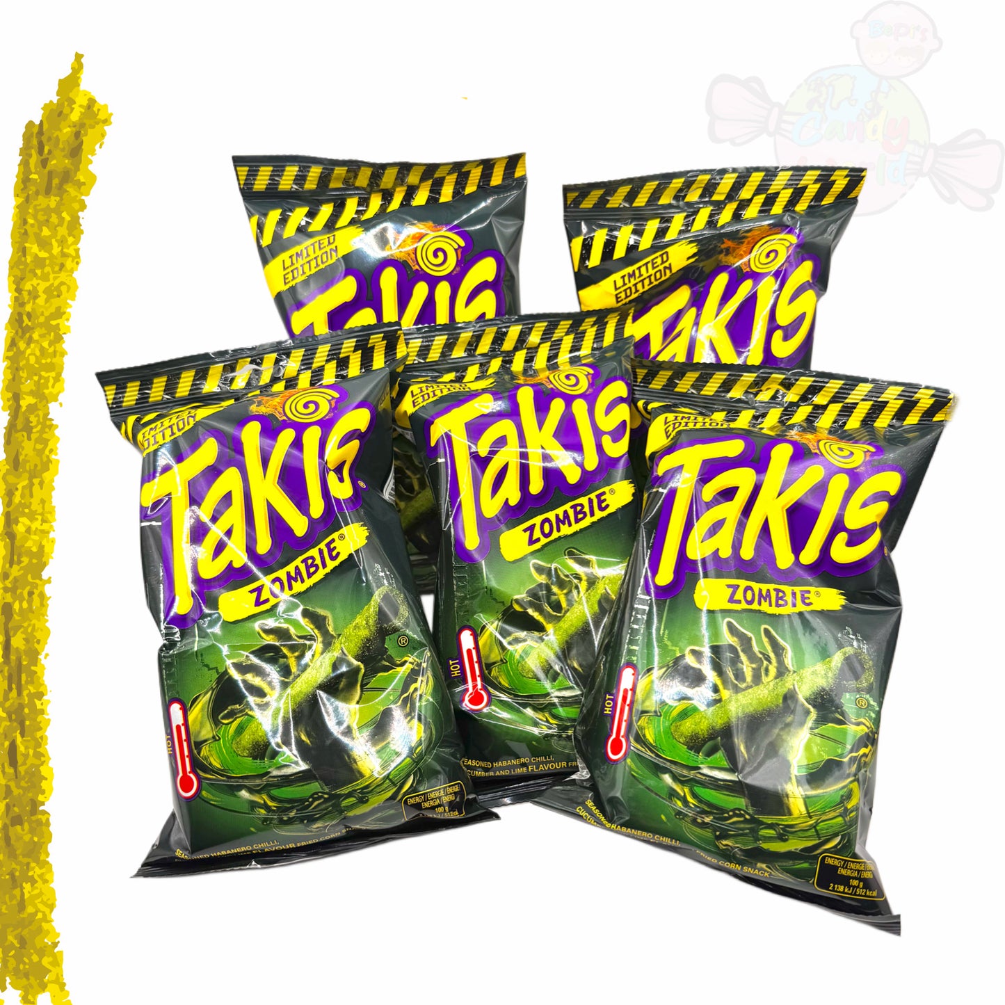 Takis Zombie Bundle 5x100g