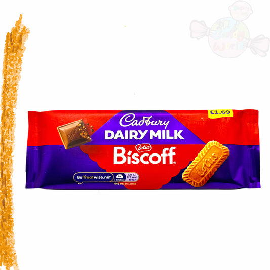 Cadbury Dairy Milk Biscoff 95g