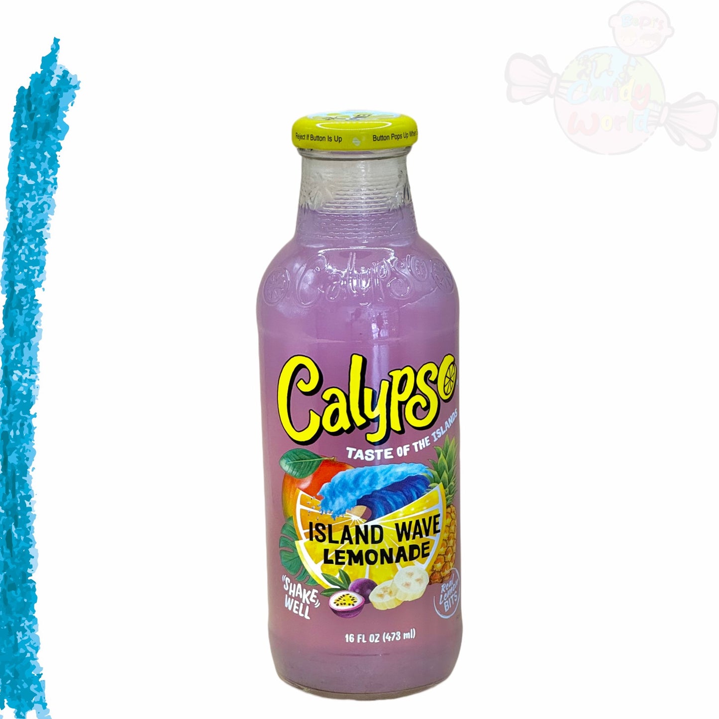 Calypso Island Wave Lemonade 473ml