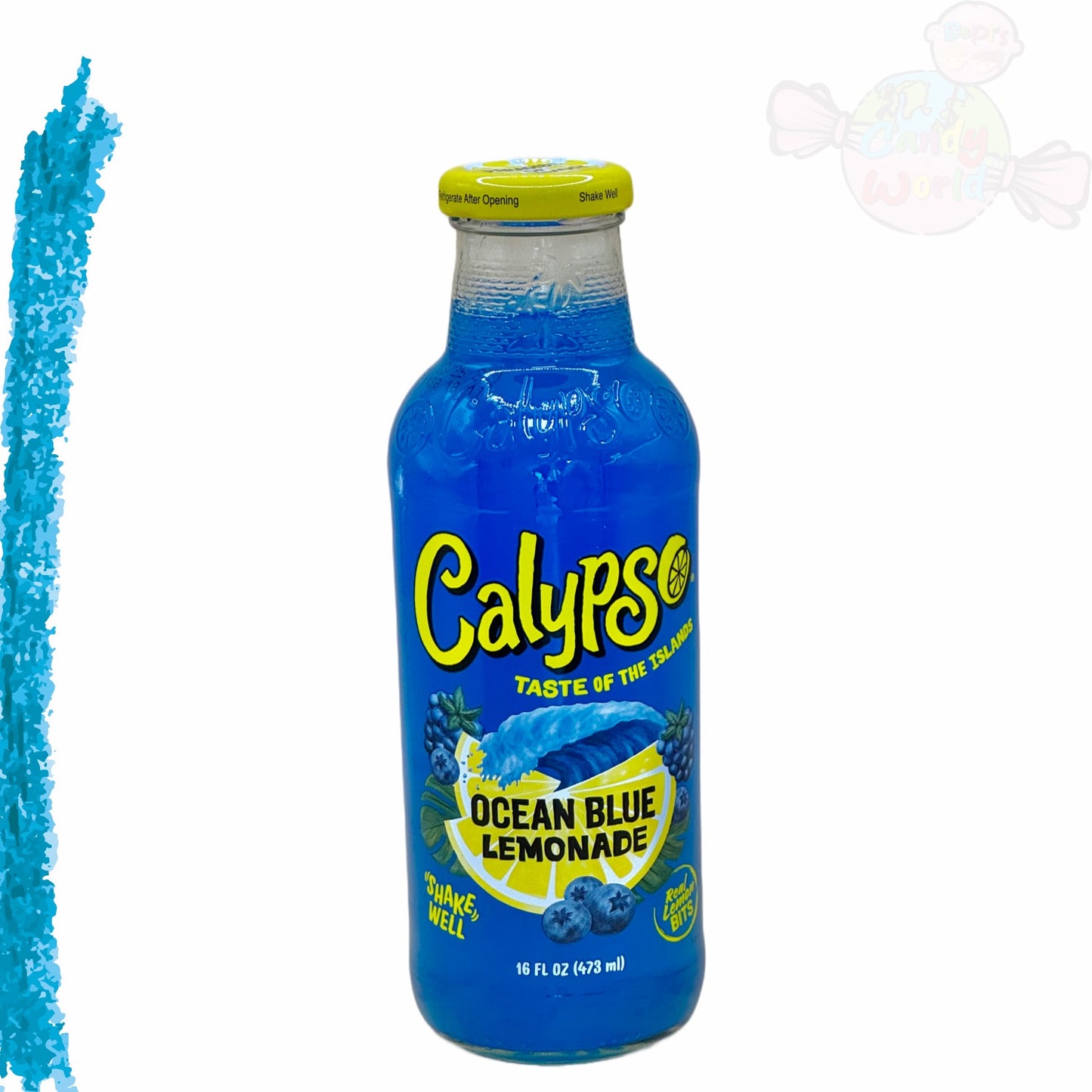 Calypso Ocean Blue Lemonade 473ml