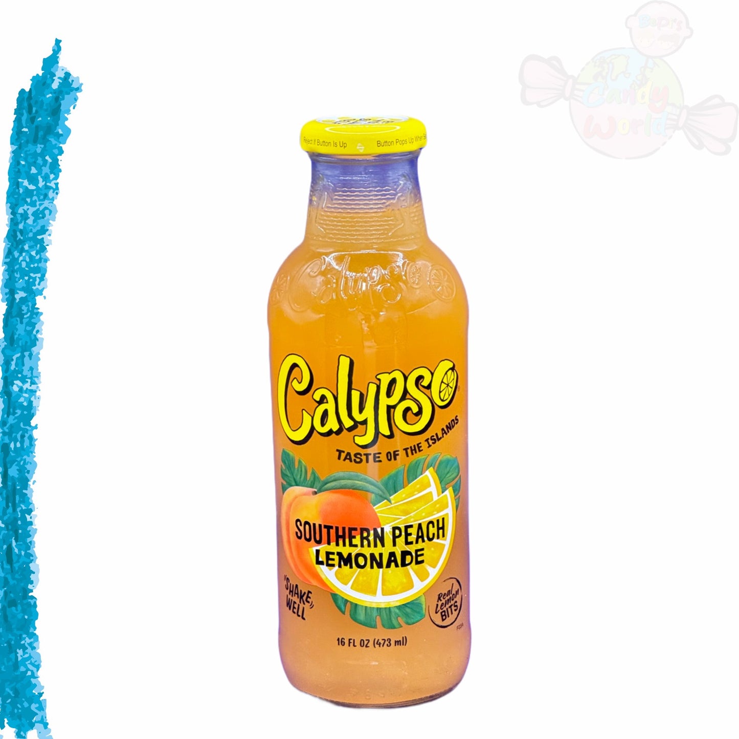 Calypso Southern Peach Lemonade 473ml