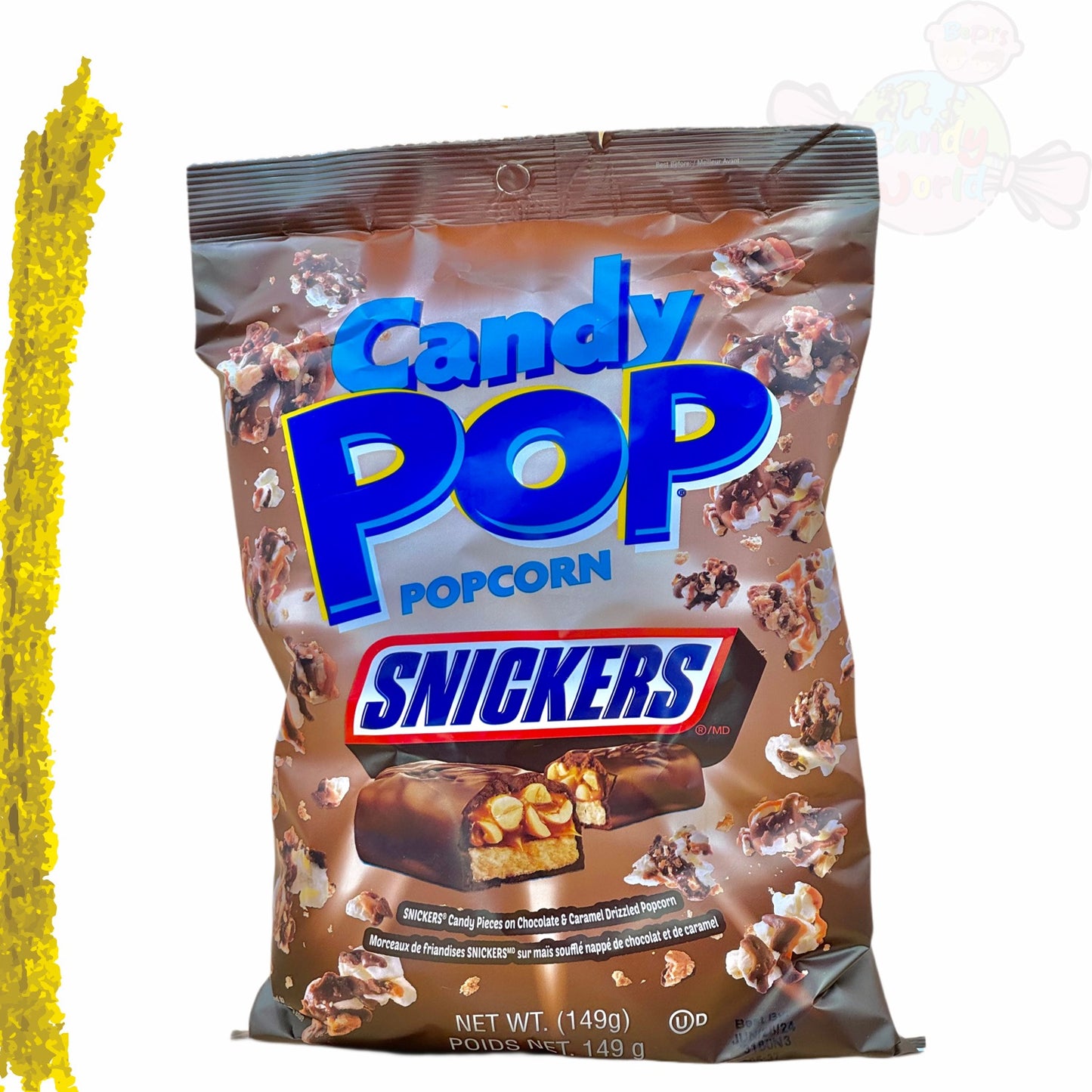 Candy Pop Snickers Popcorn 149g