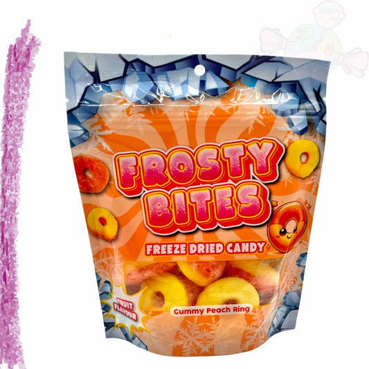 Frosty Bites Peach Rings 50g