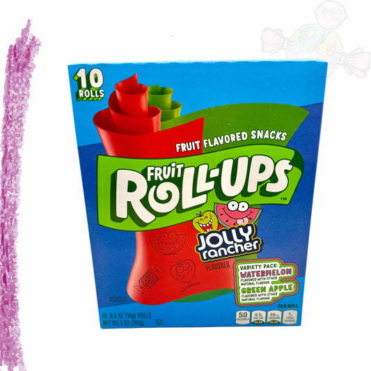Jolly Rancher Fruit Roll-Ups Variety Pack Greenapple & Watermelon