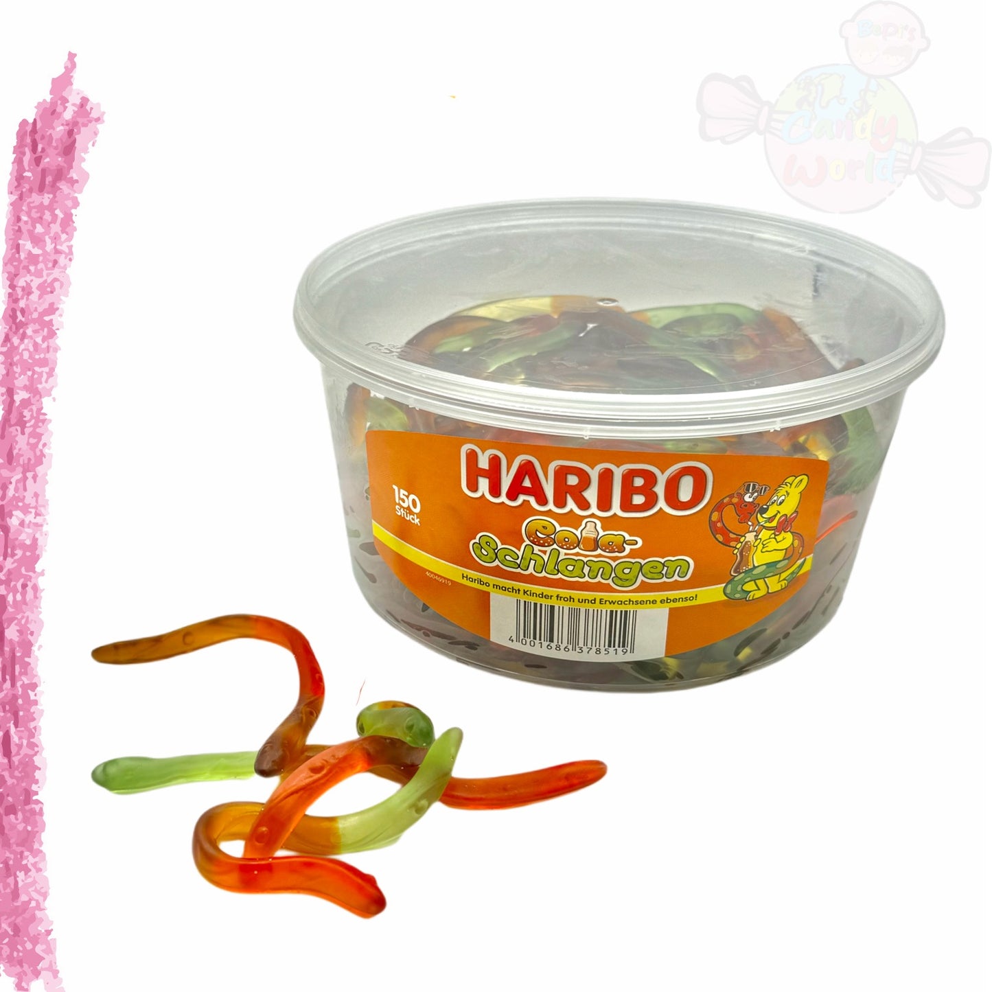 Haribo Cola Schlangen