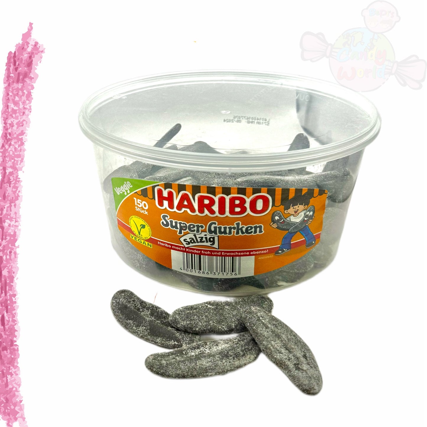 Haribo Supergurken salzig