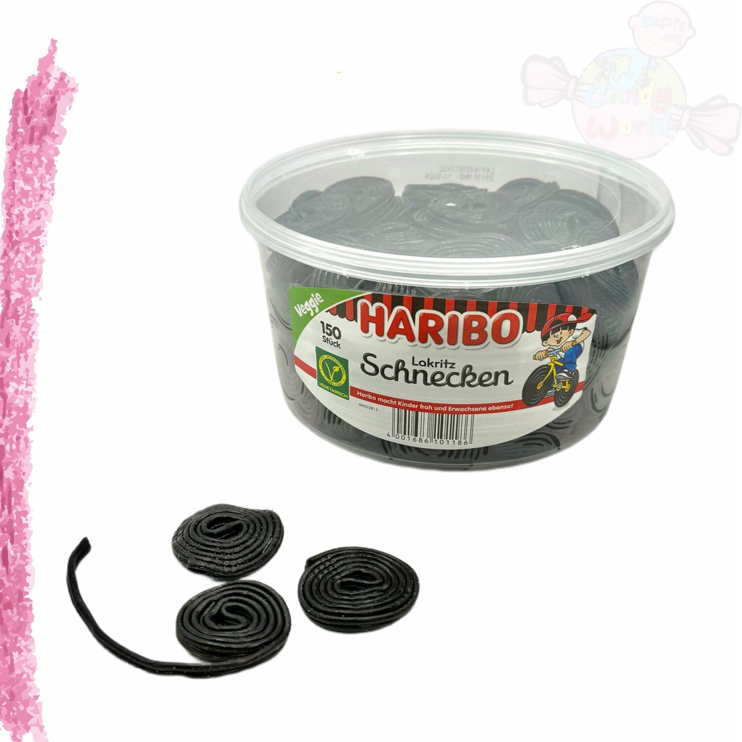 Haribo Schnecken Lakritz