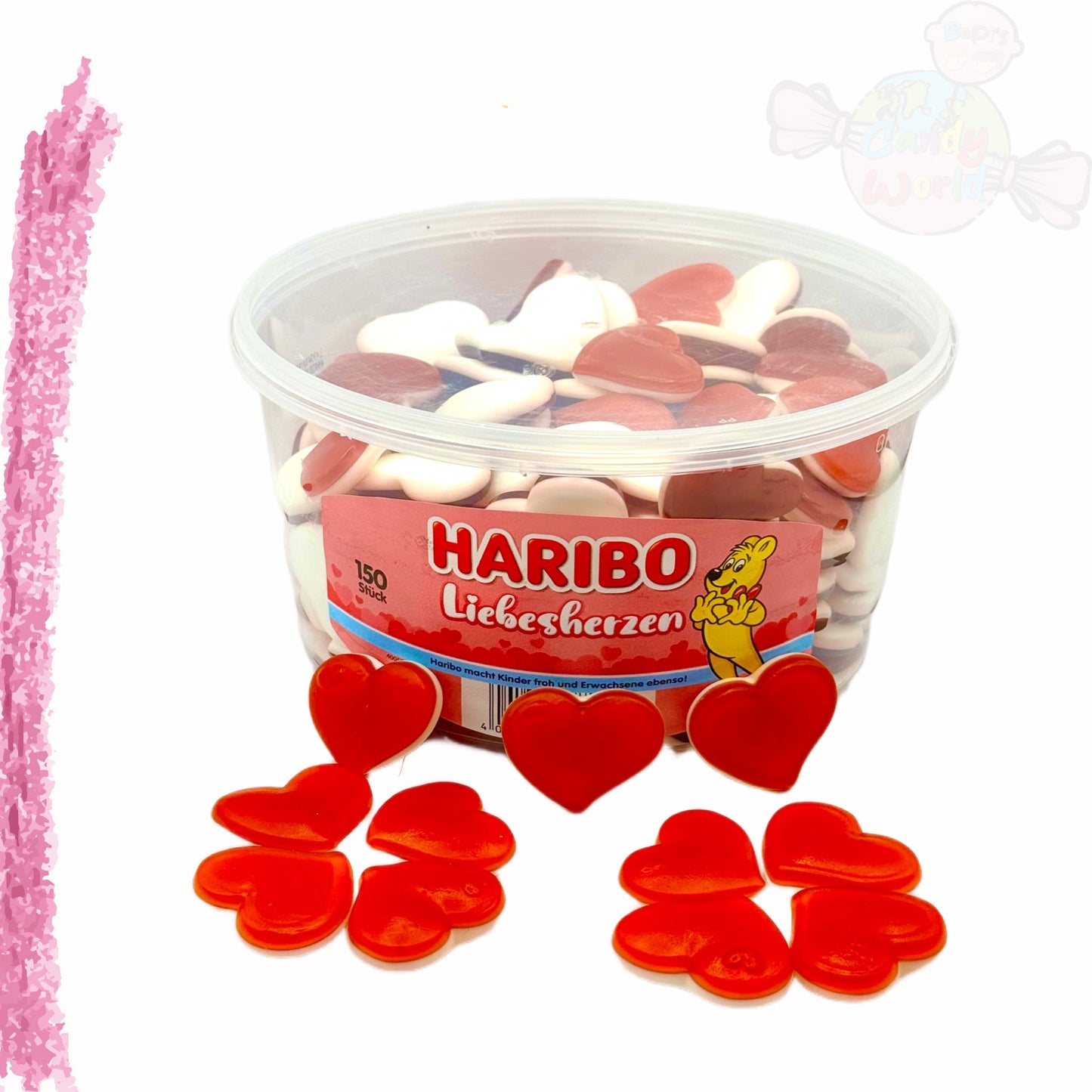 Haribo Liebesherzen