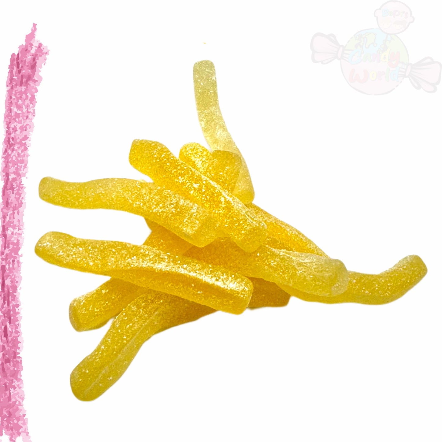 Haribo Riesen Pommes gelb