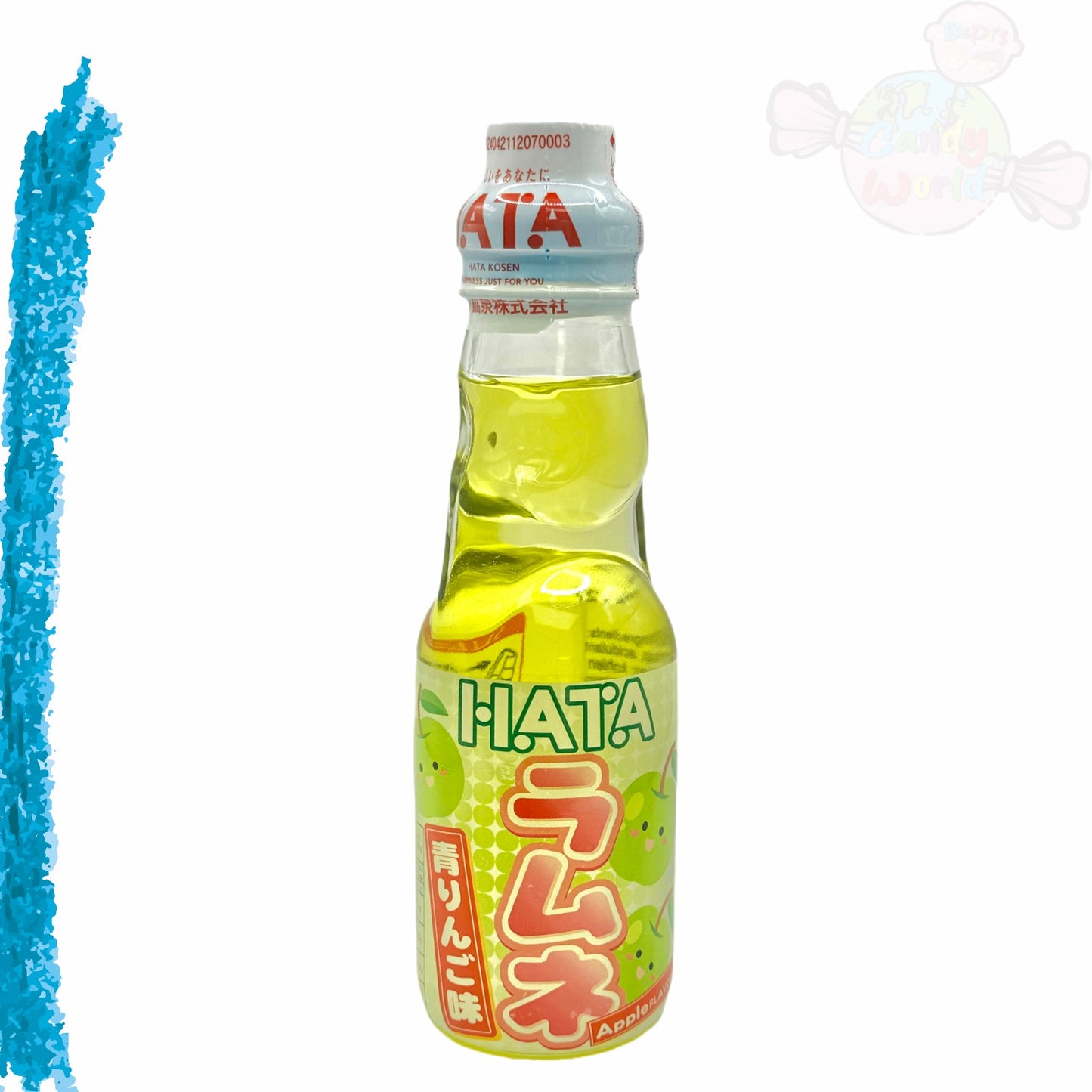 Hatakosen Ramune Apple 200ml