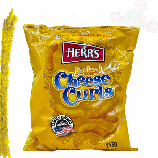 Herr's Baked Cheese Curls  113g