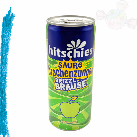 Hitschies Saure Drachenzungen Brizzl Brause Apfel 250ml