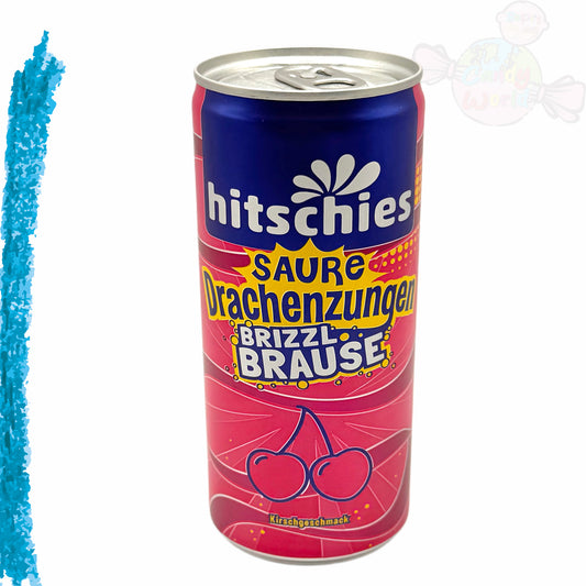 Hitschies Saure Drachenzungen Brizzl Brause Kirsche 250ml