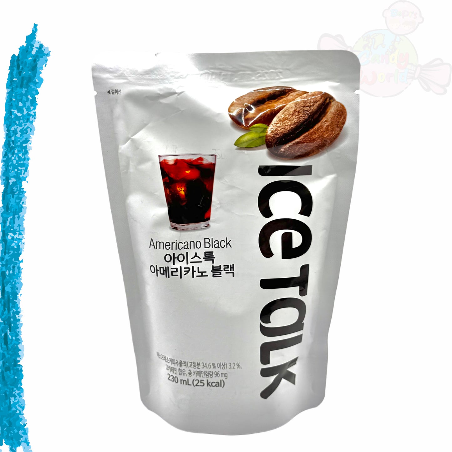 Ice Talk Americano Black Coffee Beutelgetränk 230ml - Pouch Drink