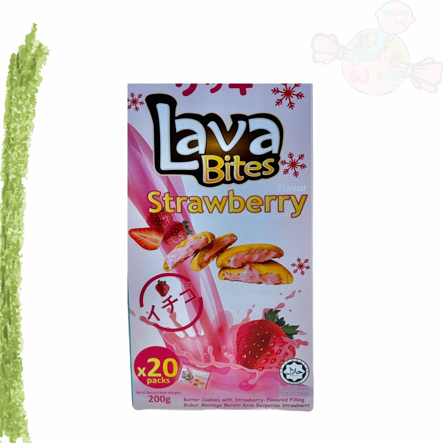 Lava Bites Strawberry