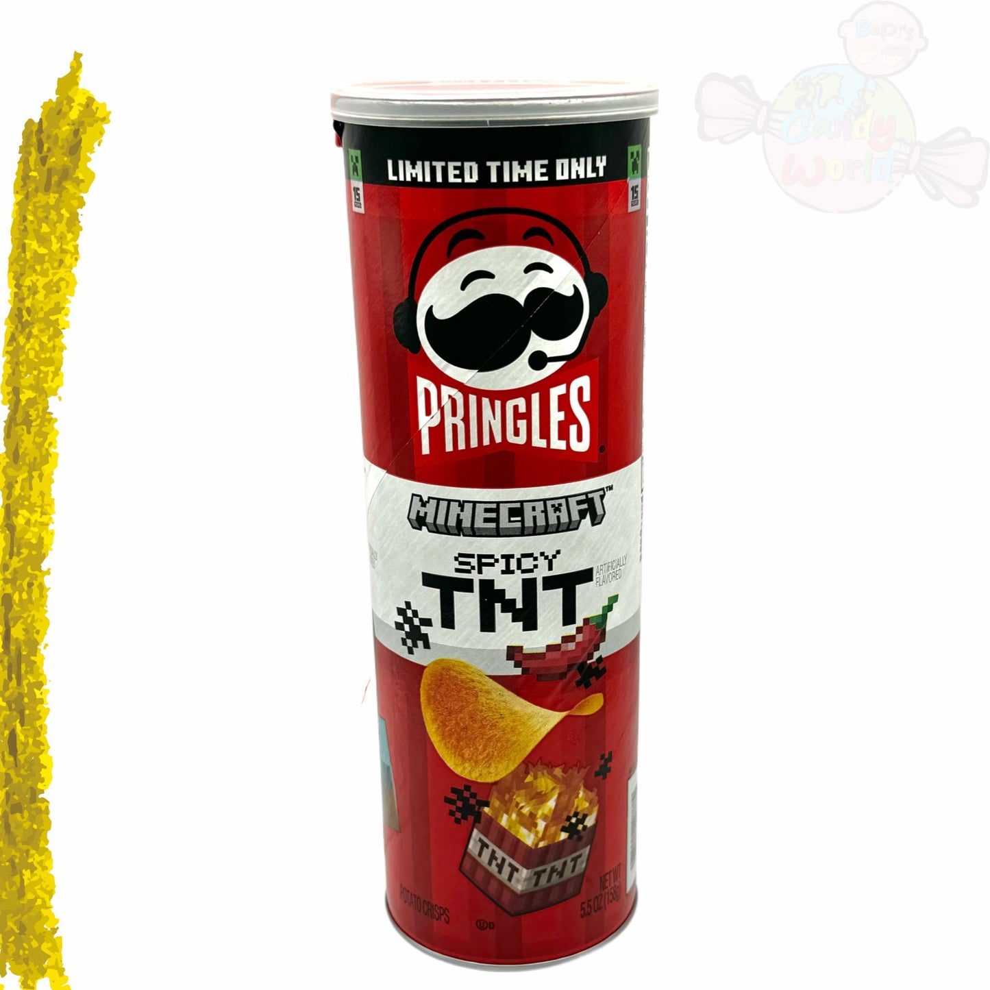 Pringles Minecraft Spicy TNT 158g