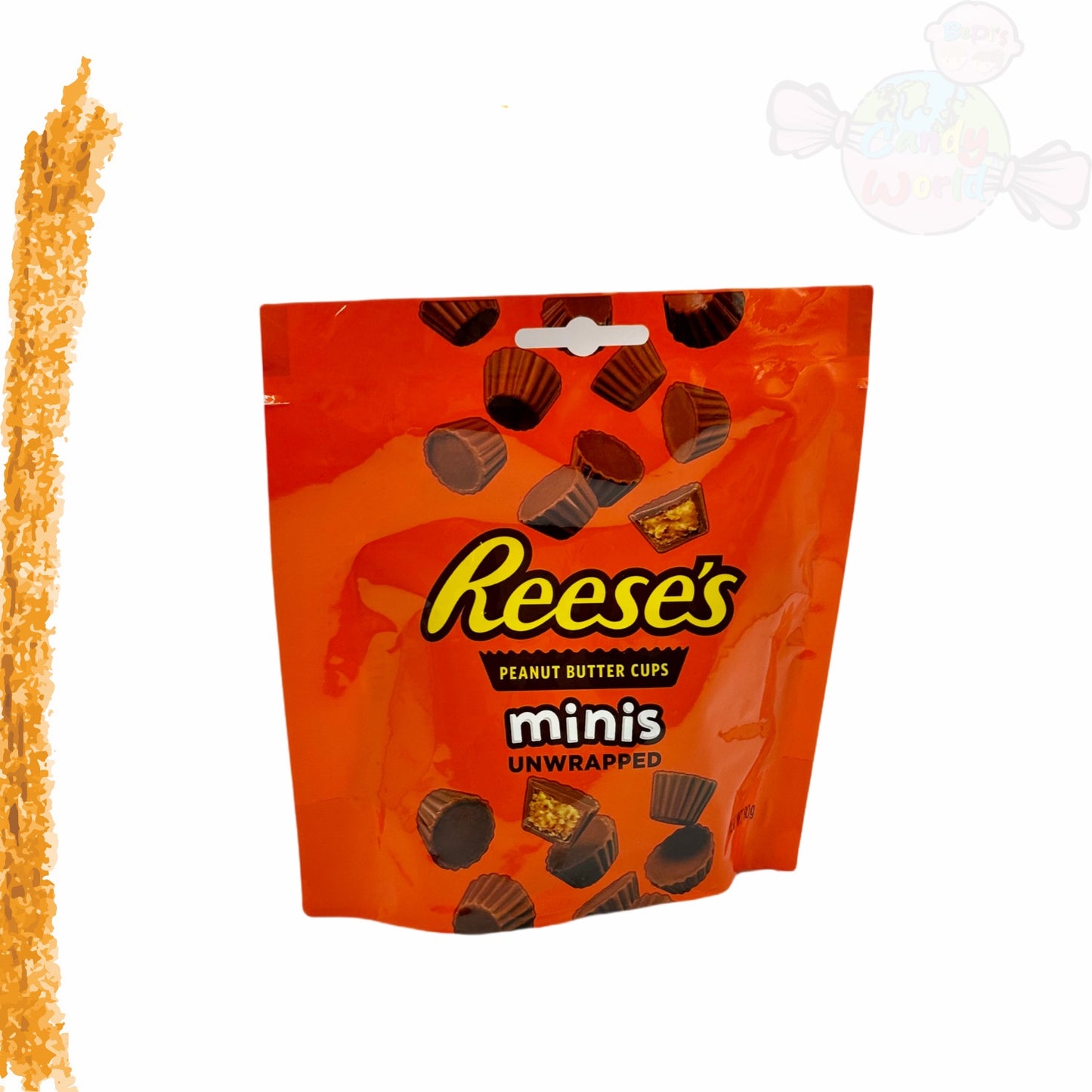 Reese´s Minis peanut butter cups unwrapped