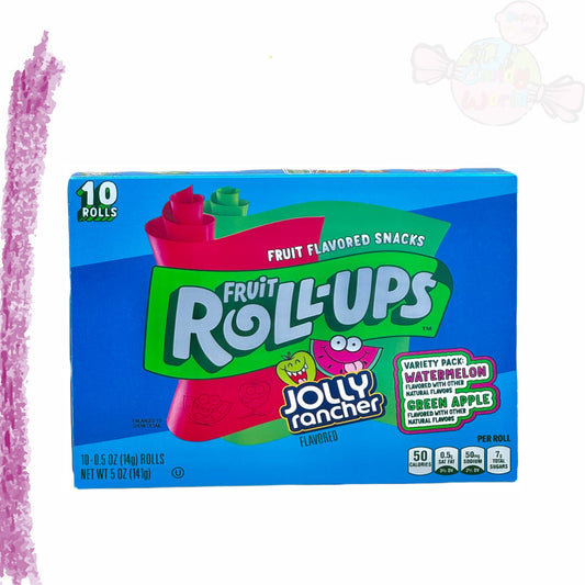 Jolly Rancher Fruit Roll-Ups Variety Pack Greenapple & Watermelon