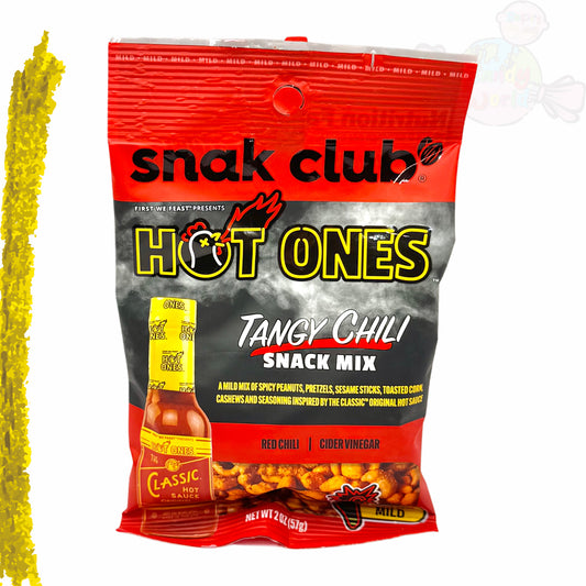 Snak Club Hot Ones Tangy Chili Pretzel Mix 57g