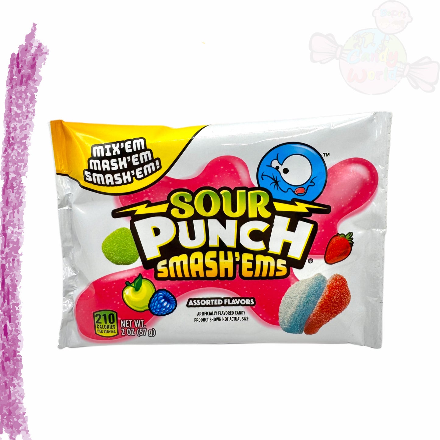 Sour Punch Smash'ems 57g