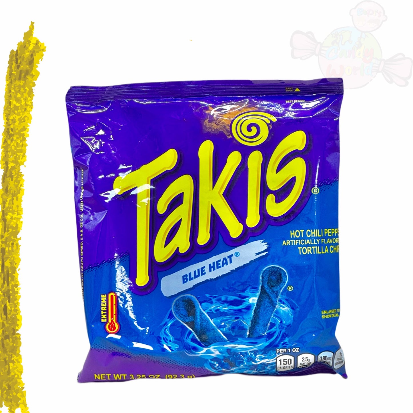 Takis Blue Heat